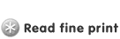 Read fine print